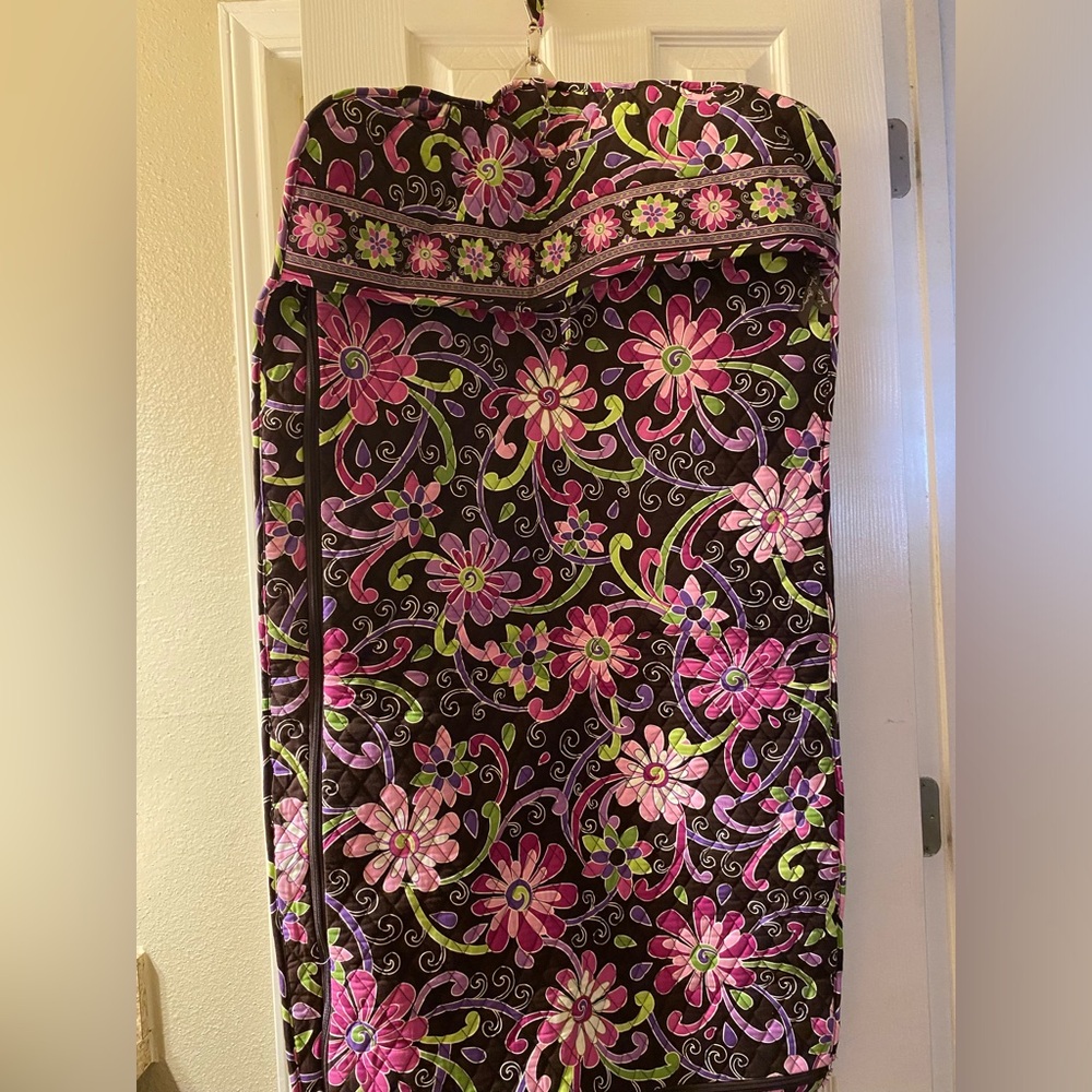 Vera Bradley lay flat travel bag